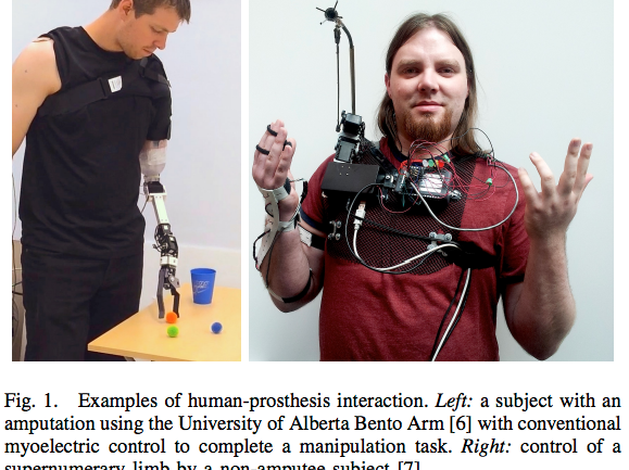from Prosthetic Devices as Goal-Seeking Agents. Pilarski, Sutton and Mathewson. 2015.