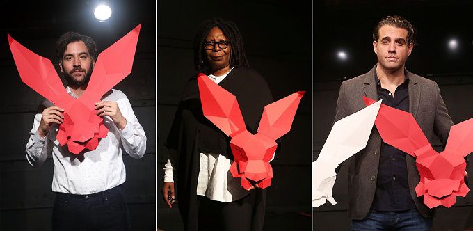 A performance of White Rabbit, Red Rabbit.
