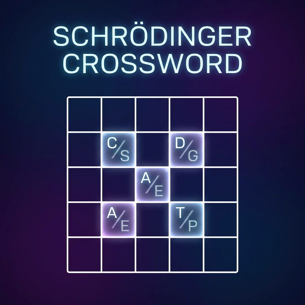Schrödinger Crossword Thumbnail