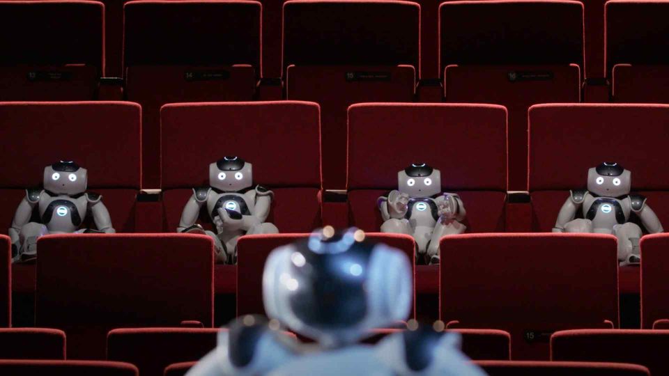 A robot walked into the theatre&mldr; from Acting Like a Robot a collaboration between Utrecht University and many collaborators.