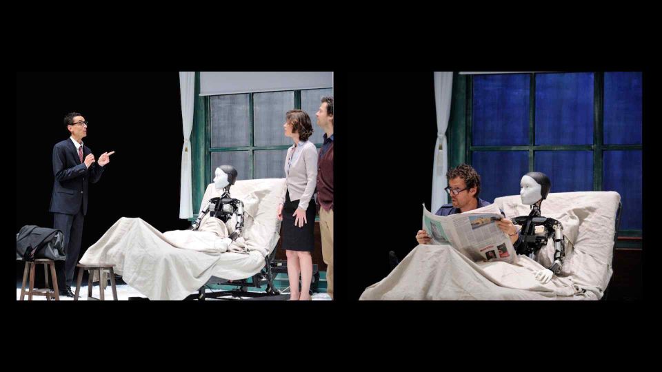 The Gaze of the Robot: Oriza Hirata&rsquo;s Robot Theatre, Robot takes center stage in Kafka&rsquo;s &ldquo;Metamorphosis&rdquo;, and Oriza Hirata’s Robot Theater Project adaptation of Sartre’s “No Exit” cancelled